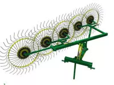 Грабли ворошилки и запчасти к ней